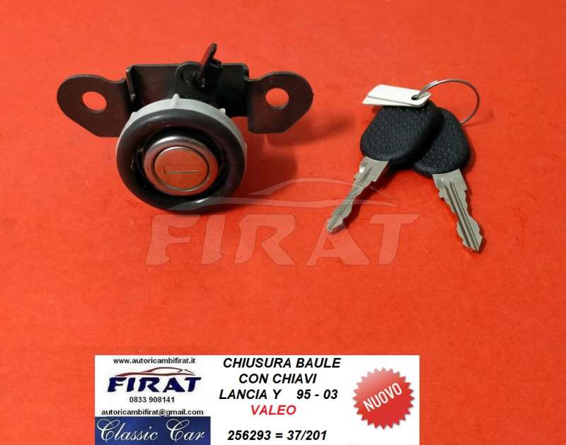 CHIUSURA BAULE LANCIA Y 95-03 C.C. (256293)